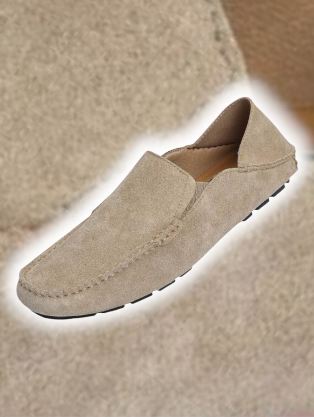 (NWOT) Go Tour® Men's Artisan Loafers - Size 45 EU - Beige